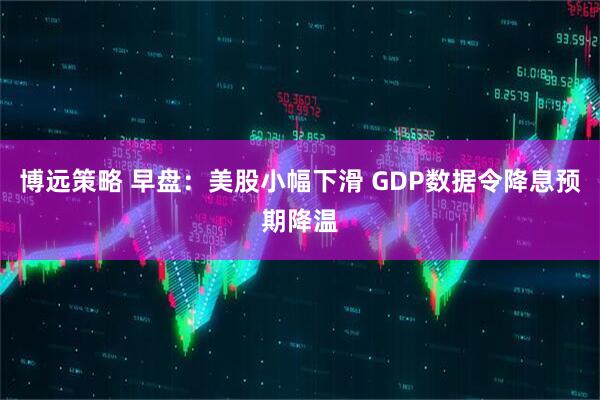 博远策略 早盘:美股小幅下滑 GDP数据令降息预期降温